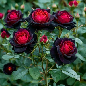 Роза Тень Феникса купить по цене от 402р. в интернет-магазине «Посадика» с доставкой почтой в в Боброве и по всей России – [изображение №1].